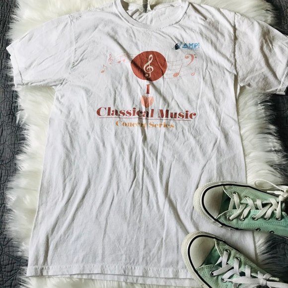 Fruit of the Loom Other - 100% Cotton Classical Music Graphic Tee, S